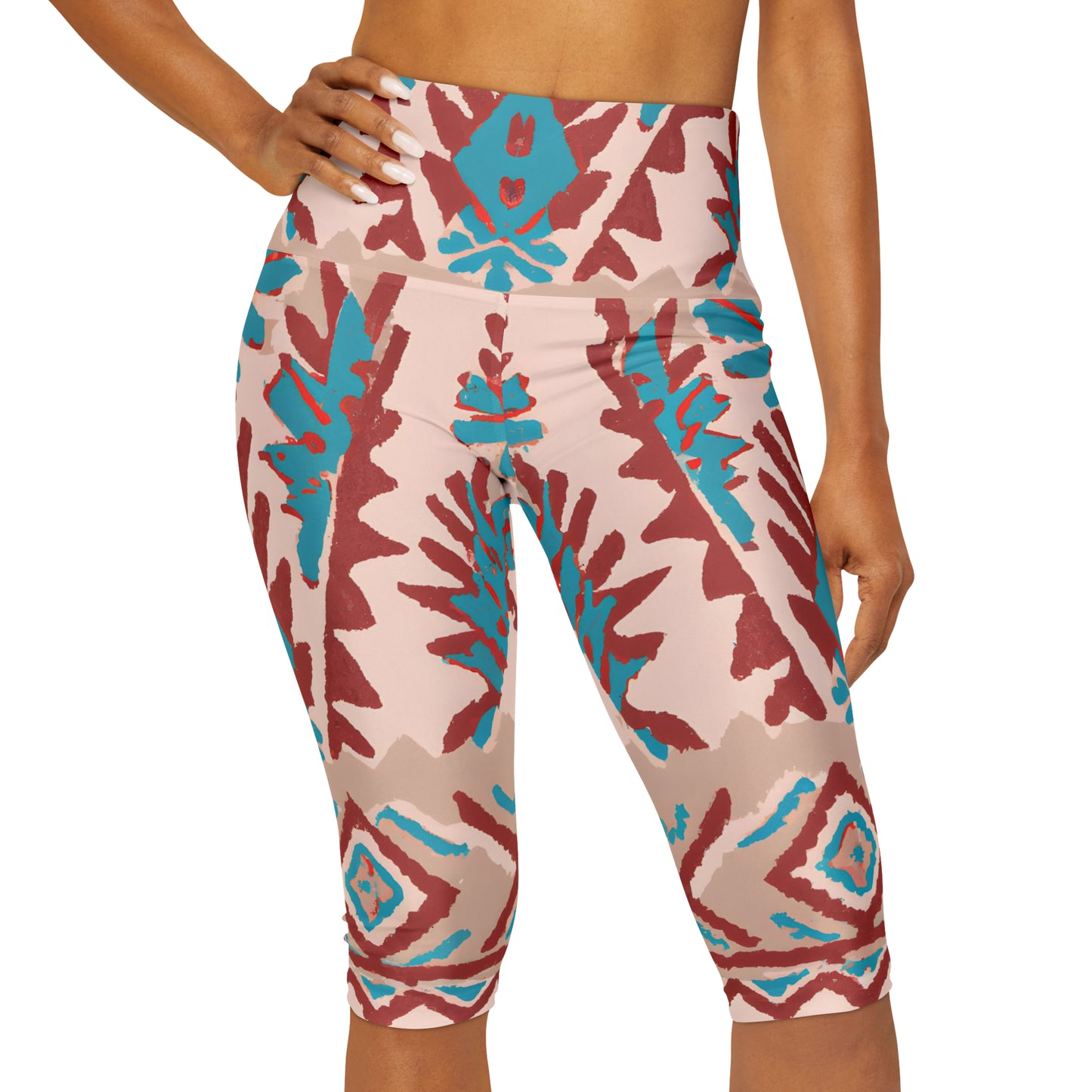 Nativa Donald - Yoga Capri Leggings