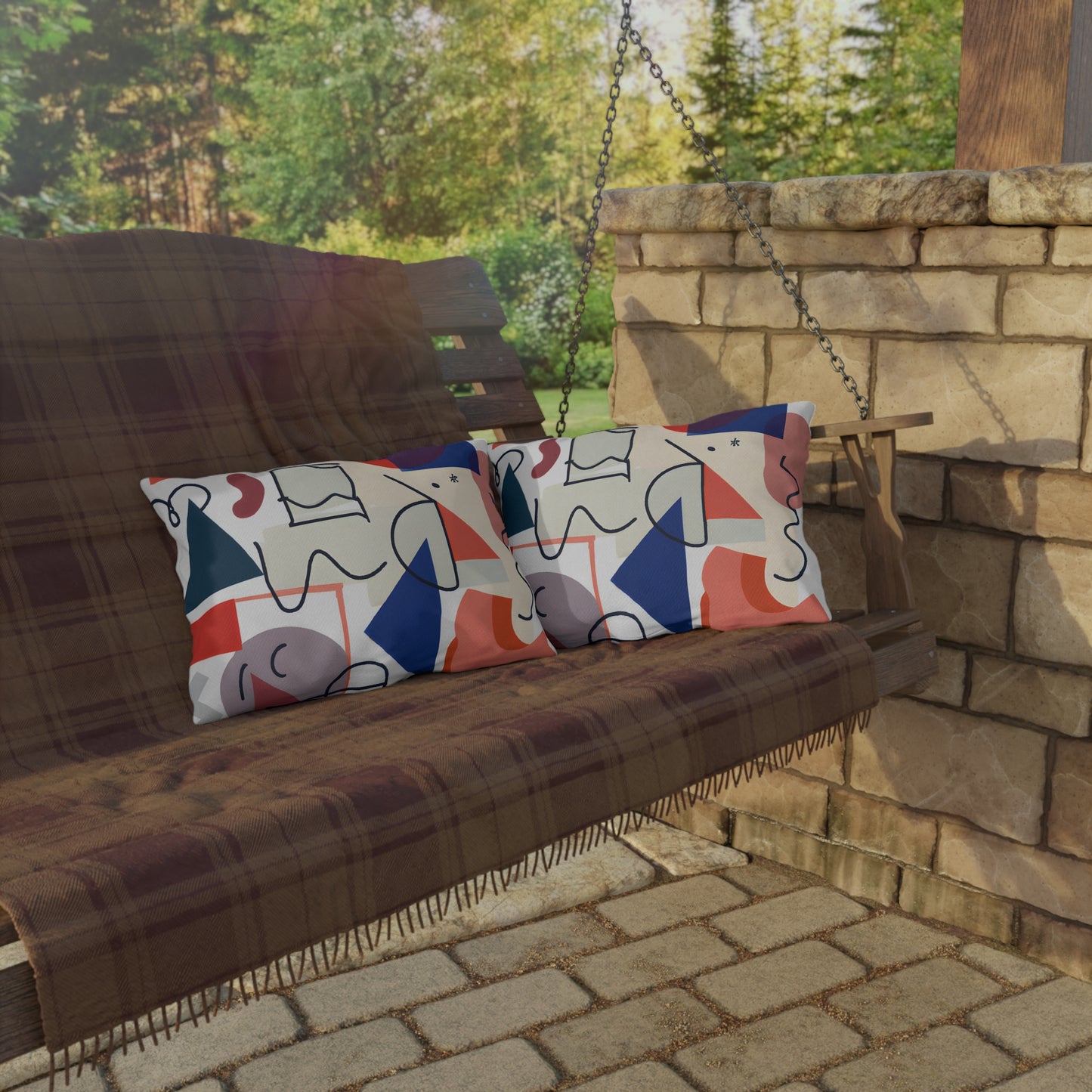 Manitou Ella Mae - Outdoor Art Pillow