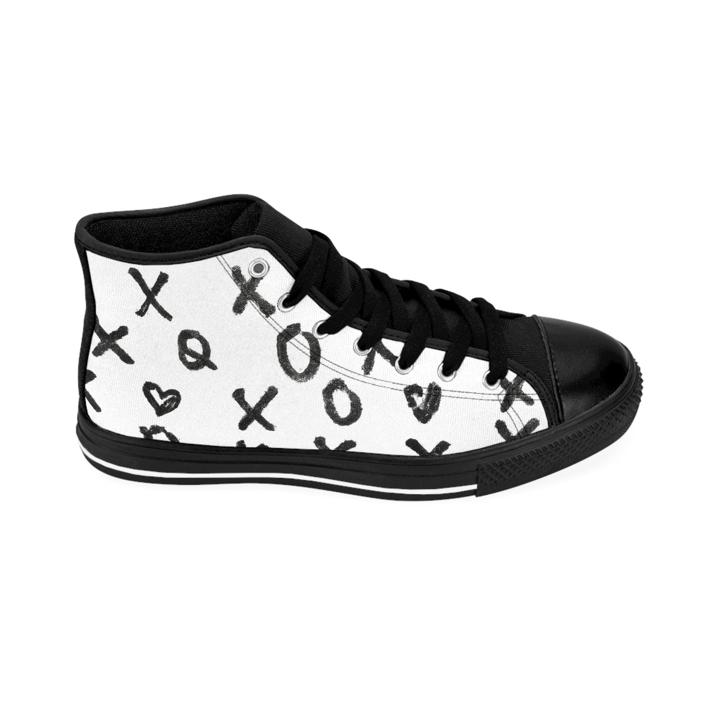 Cion Walterine - Women's Classic HIgh-Top Sneakers